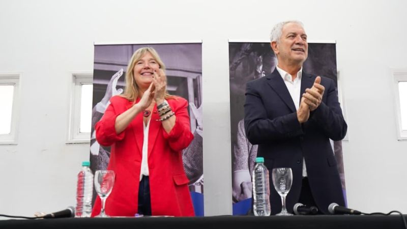 Alak y Álvarez Rodríguez encabezaron un homenaje a Evita en La Plata