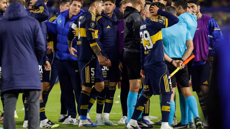Sin Ascacibar en cancha Boca empató con Cruzeiro en una noche polémica