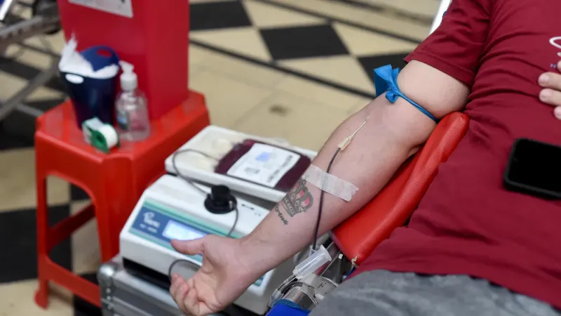 Más de 60 donantes participaron de la colecta de sangre del CONICET La Plata
