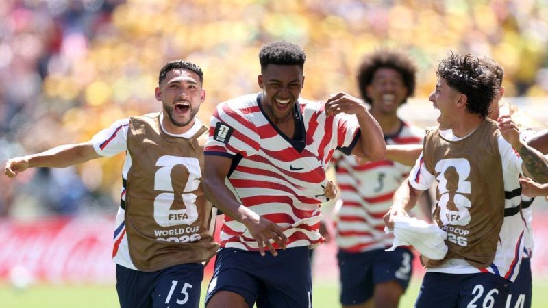 Estados Unidos venció a Australia y se metió en los dieciseisavos del Mundial 2026
