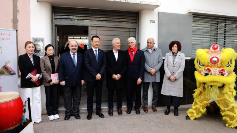 La Plata inauguró un centro cultural para fortalecer los vínculos con China