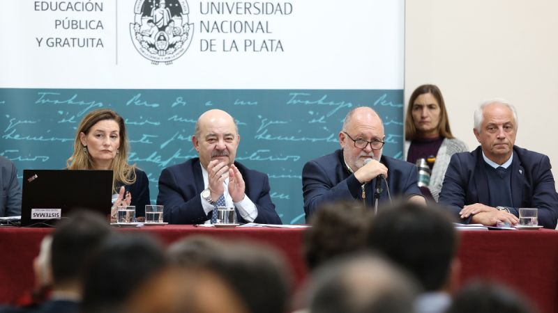 La UNLP definió el gabinete que acompañará a Fernando Tauber hasta 2030