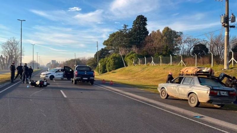 Tragedia en La Plata: murió un motociclista tras un choque múltiple en City Bell