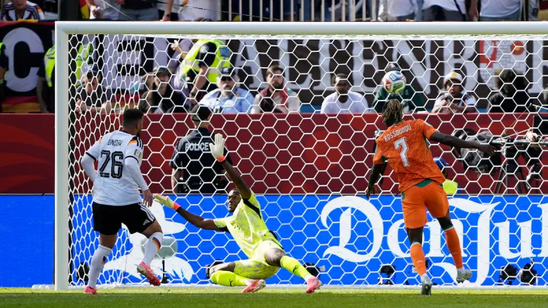 Alemania reaccionó a tiempo y derrotó 2-1 a Costa de Marfil en un duelo intenso del Grupo E