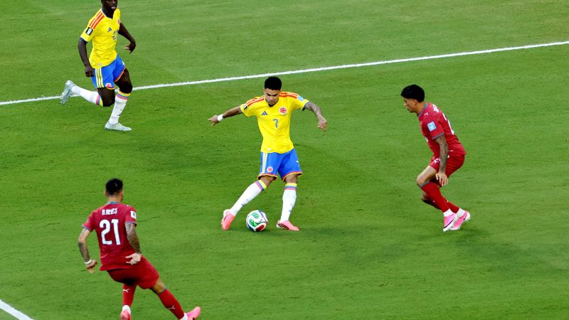Colombia dominó a Portugal, empató sin goles y avanzó como líder del Grupo K