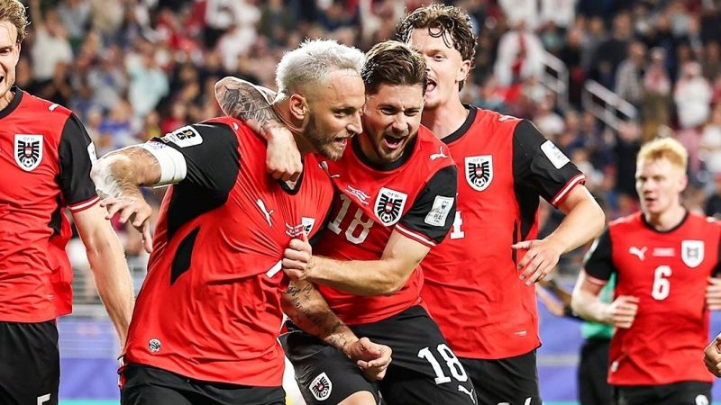 Austria venció a Jordania y arrancó con triunfo en el Mundial