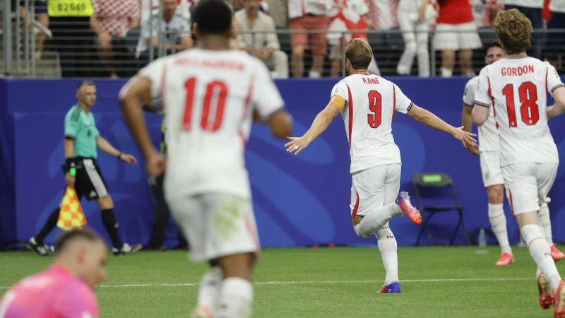 Inglaterra debutó con una victoria ante Croacia