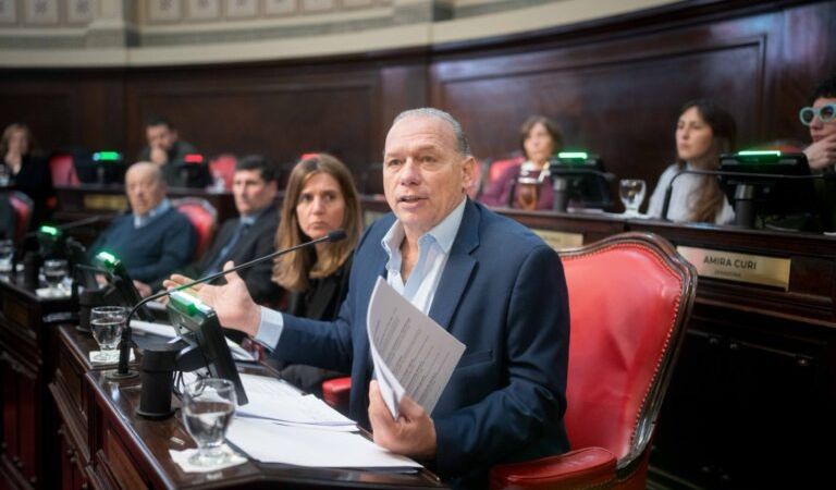 Berni cargó contra Magario y pidió devolver los sueldos por la parálisis del Senado bonaerense