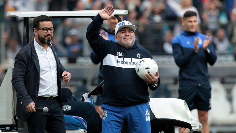 El Diego y Gimnasia: una historia de amor