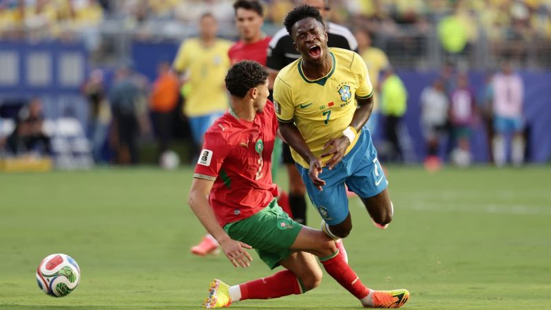 Brasil y Marruecos firmaron tablas en el debut