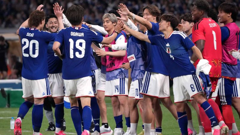 Japón derrotó a Islandia, y llega al Mundial con una racha perfecta