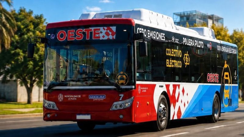 Ya circula el primer micro urbano 100% eléctrico de la ciudad