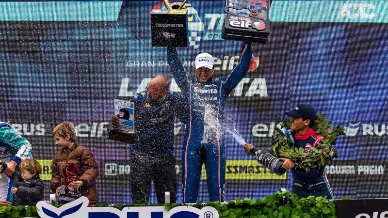 Olmedo hizo historia en La Plata y consiguió su primera victoria en la Clase 3 del TN