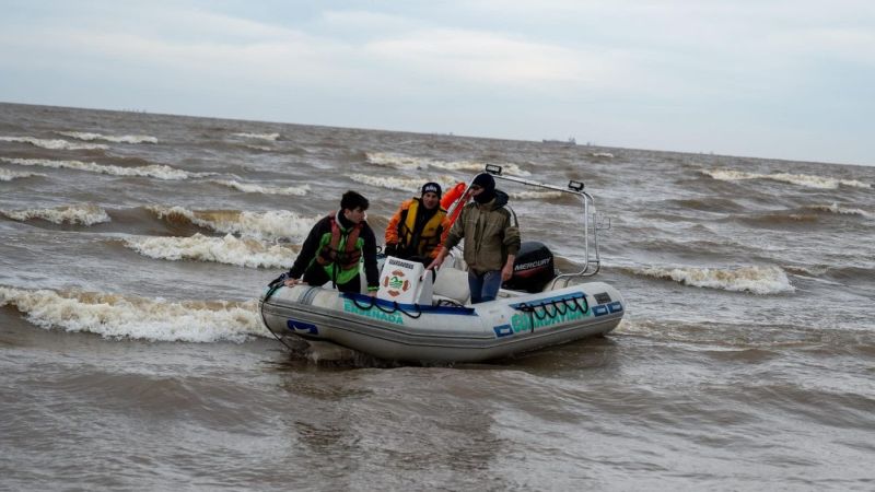 Encontraron un segundo cuerpo en la búsqueda de los pescadores desaparecidos en el Río de la Plata