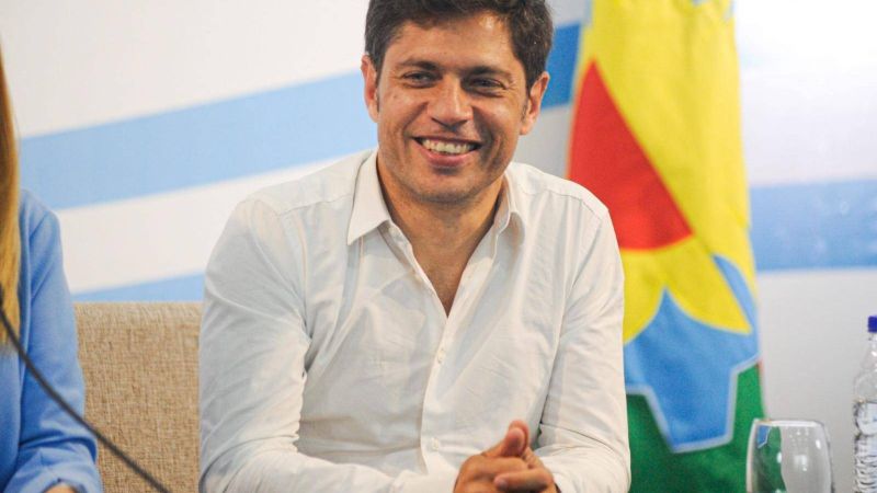 Kicillof se sumó a los festejos por el debut triunfal de la Selección Argentina