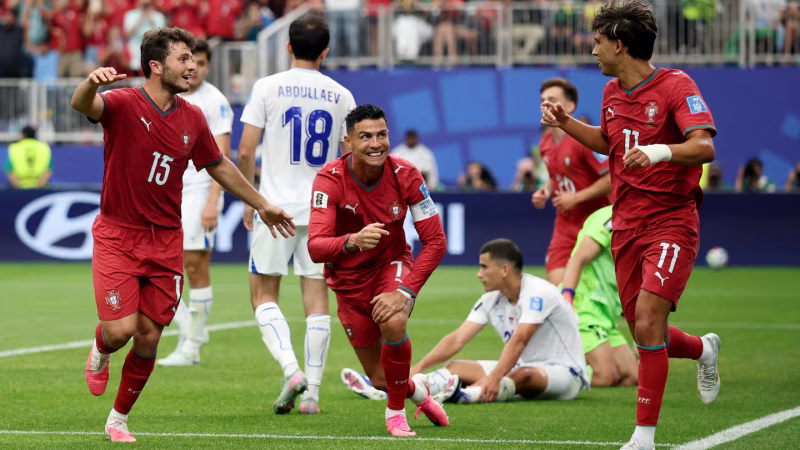 Cristiano Ronaldo hizo historia y Portugal goleó a Uzbekistán en el Mundial 2026