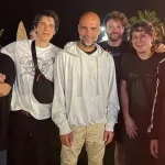 El platense Santiago Motorizado se encontró con Pep Guardiola y la foto se volvió viral