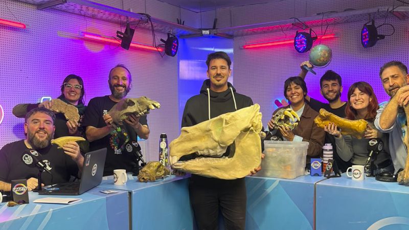 Un equipo científico de La Plata apuesta al streaming para acercar la paleontología al público