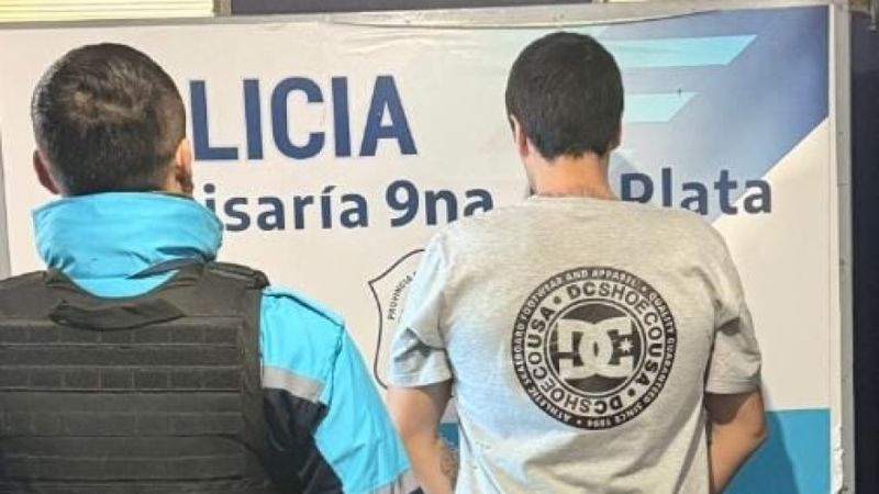 Detuvieron en La Plata a un hombre acusado de apuñalar a su pareja durante una discusión