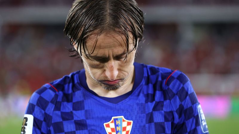 Luka Modrić explotó contra el arbitraje tras la eliminación de Croacia