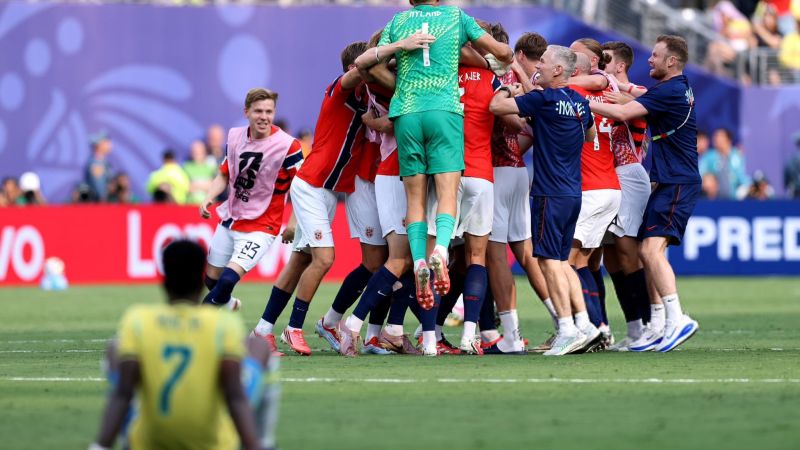 Los "Vikingos" conquistaron Brasil: Noruega avanzó a cuartos de final