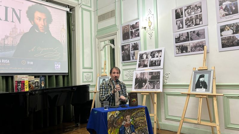La Casa Rusa inauguró un ciclo sobre los clásicos rusos con una conferencia dedicada a Pushkin