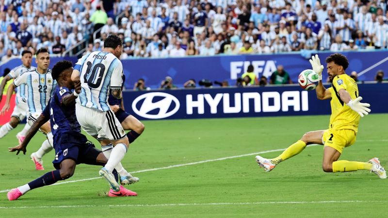 Con el corazón en la mano: Argentina derrotó a Cabo Verde y enfrentará a Egipto