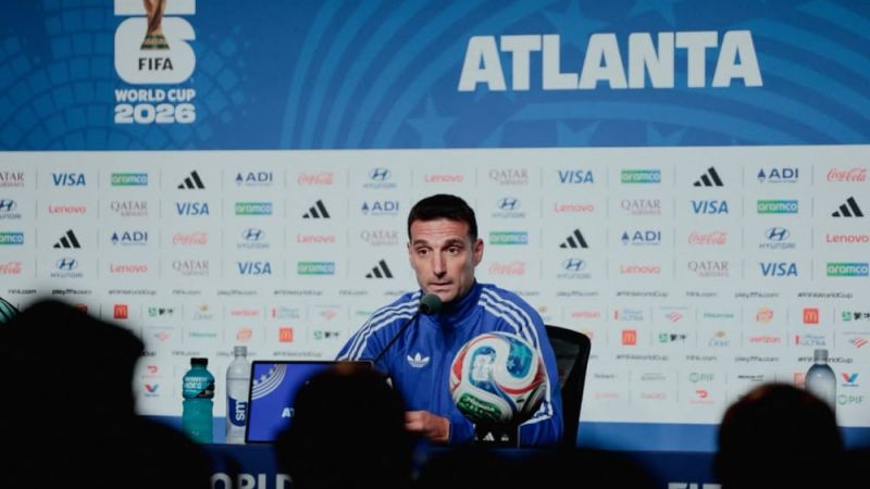 Con la mira en Suiza, Scaloni valoró el rendimiento de la Selección y la vigencia de Messi