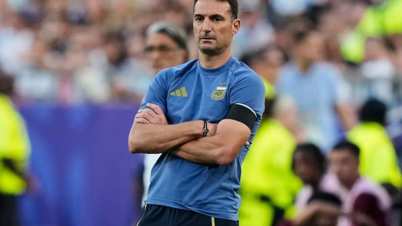 En la previa de la semifinal, Scaloni respaldó al equipo y pidió tranquilidad