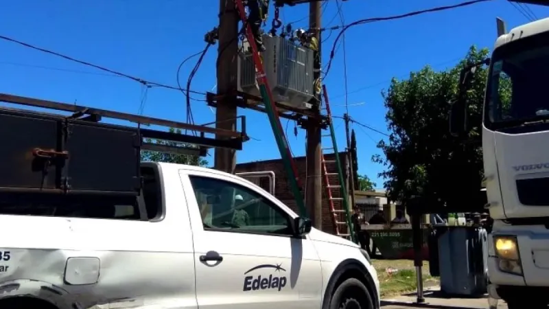 Edelap realizará cortes programados de energía este martes