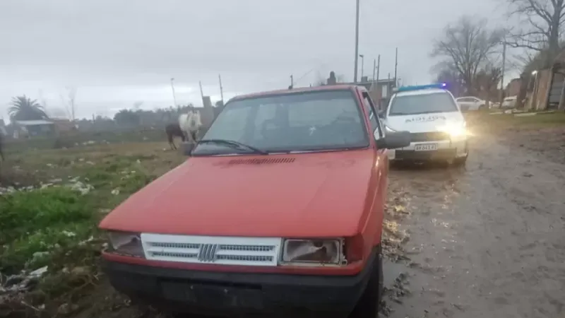 Berisso: hallaron auto con pedido de secuestro por robo en La Plata