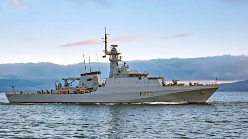 Tierra del Fuego denunció una provocación británica tras el paso de un buque de guerra por aguas argentinas