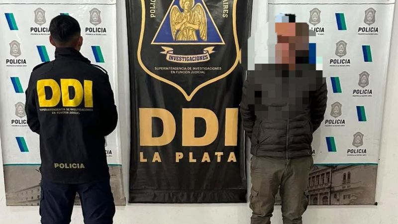 Detuvieron en La Plata a un hombre acusado de golpear a su expareja