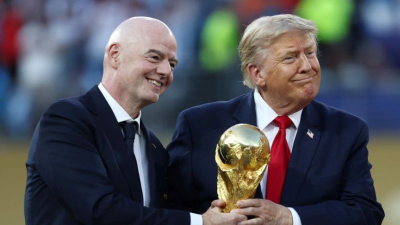 Donald Trump quiere impulsar a Gianni Infantino como próximo secretario general de la ONU