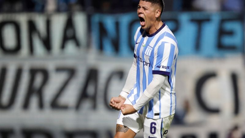 Con gol de Rojo, Racing goleó a Defensa y avanzó a octavos de final de la Copa Argentina