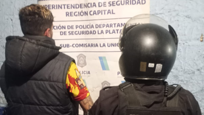 Detuvieron a un hombre armado tras una persecución por un intento de entradera en La Plata