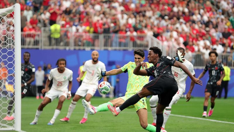 Marruecos golpeó en los momentos justos y dejó en el camino a un competitivo Canadá