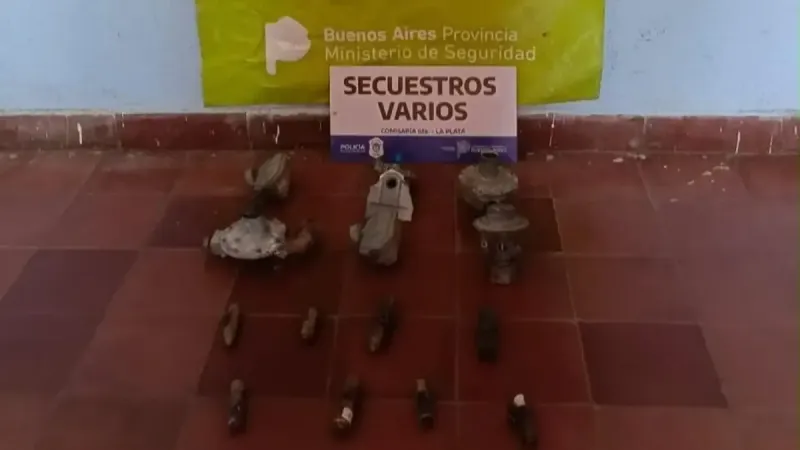 Operativo en una metalera de La Plata: detuvieron a un hombre y secuestraron piezas de gas