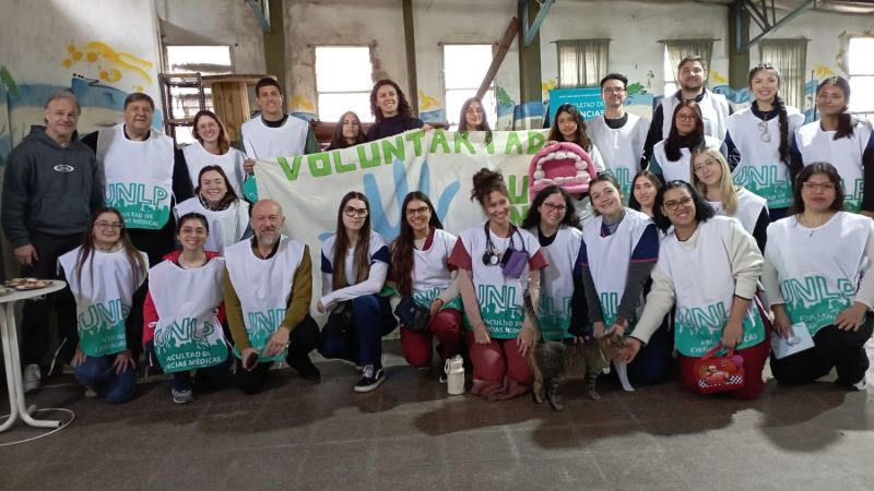 UNLP: el Tren Sanitario asistió a más de 100 personas en situación de calle en Avellaneda