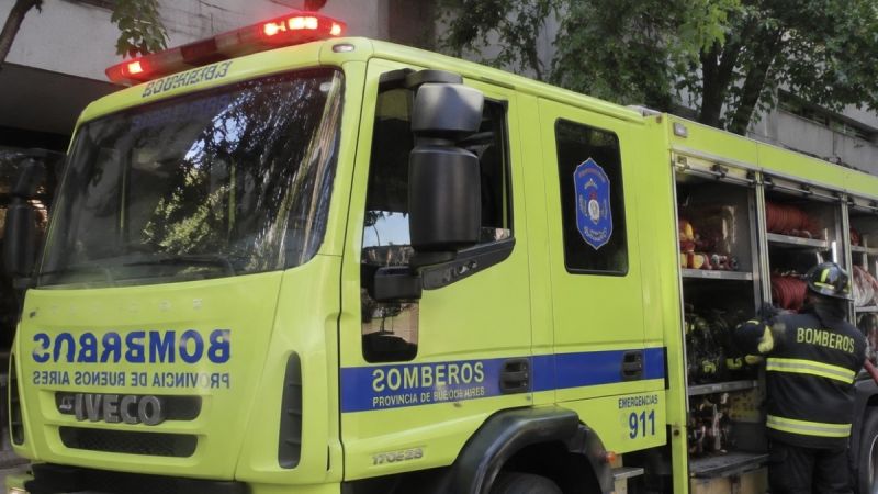 Fuego y tensión en Tolosa por el incendio de una vivienda