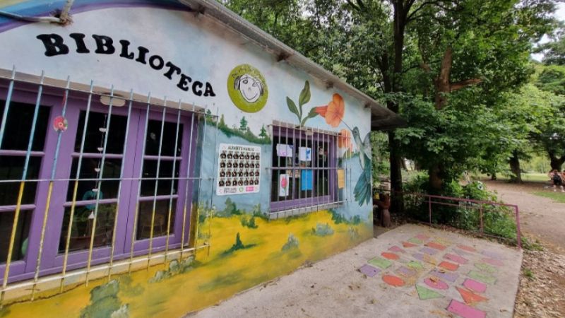 La biblioteca “Del otro lado del árbol” tendrá una modificación provisoria mientras avanzan las obras en Parque Saavedra