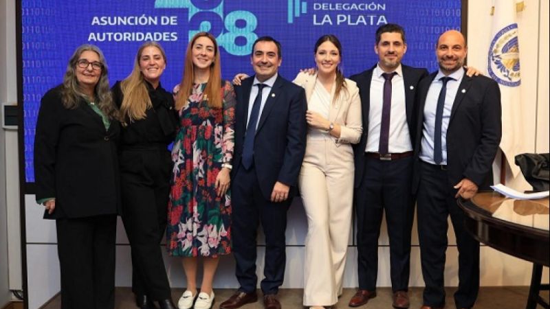 María del Rosario Berterretche Mateos asumió como presidenta del Colegio de Escribanos de La Plata