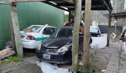 Clausuraron un taller mecánico en Melchor Romero que investigan como posible desarmadero