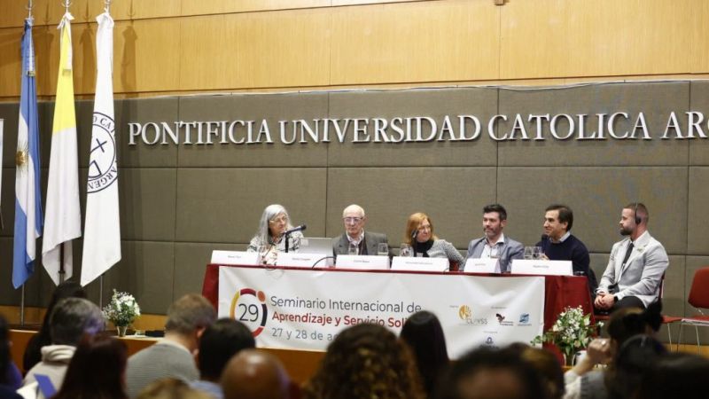 La UCALP participó de un seminario internacional sobre educación y servicio solidario