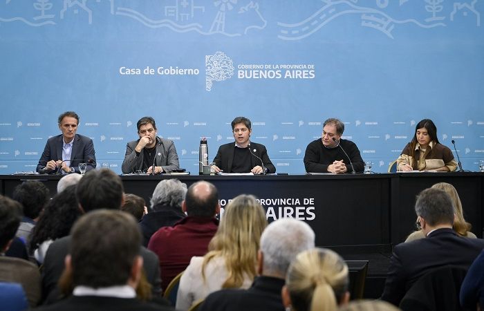 Kicillof presentó el plan para prevenir el impacto del Súper Niño en la Provincia