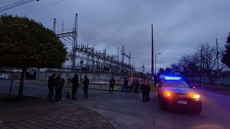 Apagón en La Plata: Edelap confirmó que el incendio fue controlado