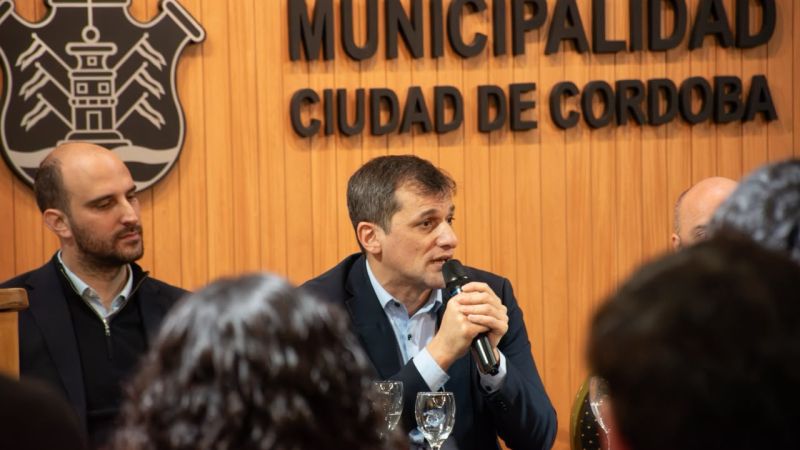 Passerini recibió a Nano Cara en Córdoba para presentar el III Congreso Federal e Internacional de Juventudes