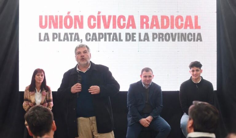 UCR La Plata: Federico Ayllón asumió al frente del partido con un mensaje de unidad