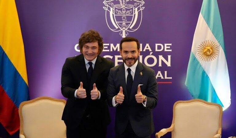Milei se reunió con el nuevo presidente de Colombia y fortalece su alianza con la derecha regional