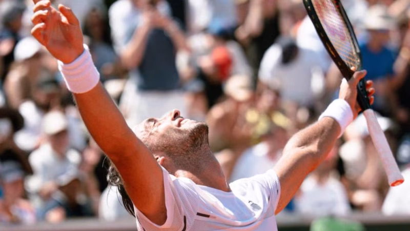 Tirante habló sobre la victoria ante Djokovic: “Estoy confiando mucho más en mí”